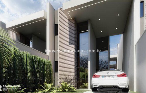 Casa Duplex Solta - Edson Queiroz - Fortaleza - CE - Arquitetura Moderna - Rua com vigia
